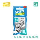 Spitze Haken Gr. 2/0  8 gr.