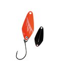 Trout Spoon Moonshine 2,3 g orange glow schwarz