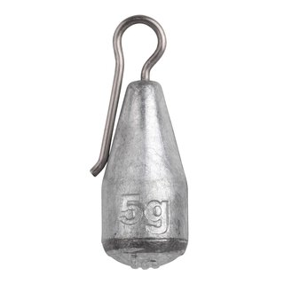 Zinc Clip-On Lure Weights Gr. 5