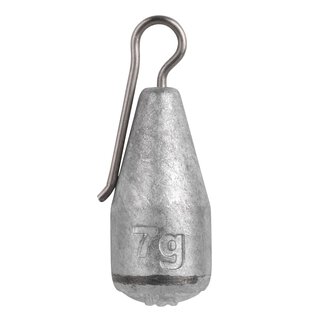 Zinc Clip-On Lure Weights Gr. 7