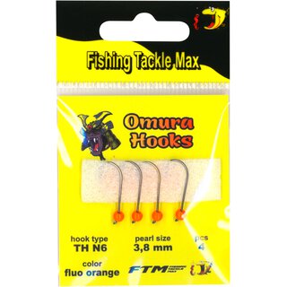 Omura Hook TH N6 fluo orange 3,8 mm 0,53