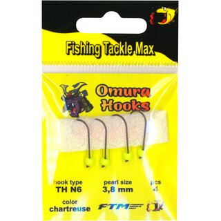 Omura Hook TH N6 fluo chartreuse 3,8 mm 0,53