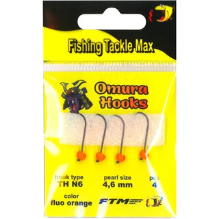 Omura Hook TH N6 fluo orange 4,8 mm 0,76