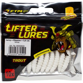 Lifter Lures Larvy Cheese 3,5 cm white