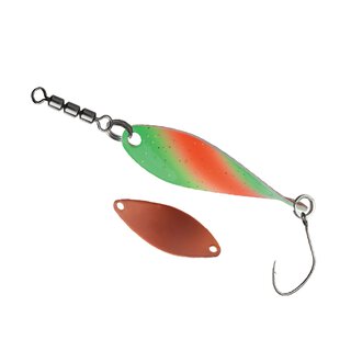 Rotor Spoon Slow Action 2,3 g orange grn kupfer